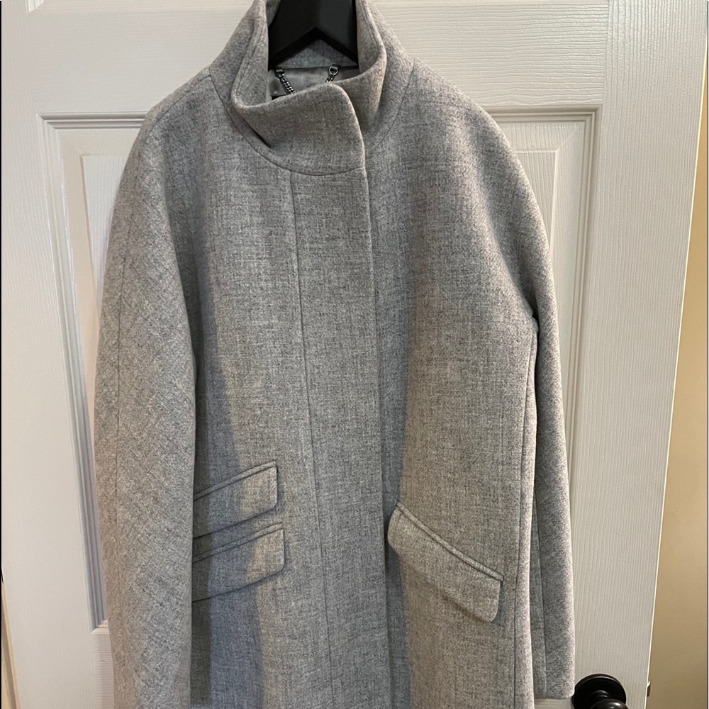 J crew Cocoon coat in Italian wool size 8 NEW!